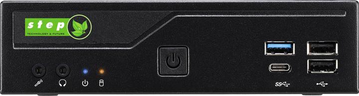 Actual product image Step PC Micro DS6012 incl. Windows 11 Pro (12 core i7-12700 H610 8GB 256GB NVMe SSD 2x DP 1x HDMI) (Intel Core i7-12700, 8 GB, 256 GB, UHD Graphics 770)