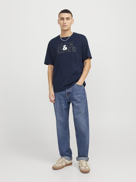 Actual product image Jack & Jones Logo round neck T-shirt T-shirt (M)