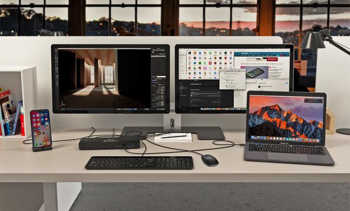 Image du produit i-tec Thunderbolt 3 Dual Dock (Thunderbolt, 2 Ports)