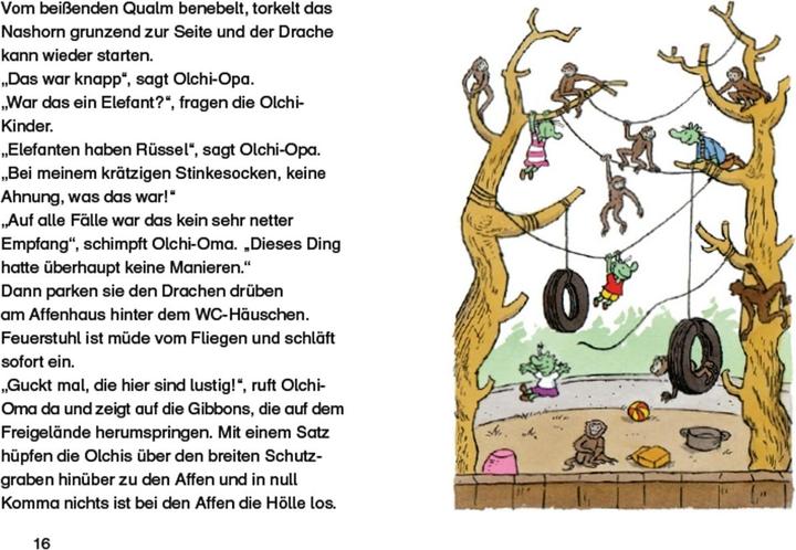 Immagine prodotto Die Olchis im Zoo (Tedesco, Dieta Erhard, 2019)