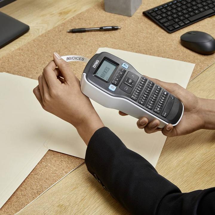 Actual product image Dymo LabelManager 160 Value Pack with 3 D1 tapes 12mm Azerty