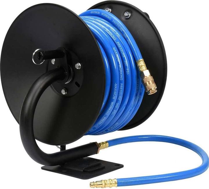 Image du produit Yato Tuyau d'air comprimé professionnel Longueur : 15m Diamètre intérieur : 10mm sur bobine pour