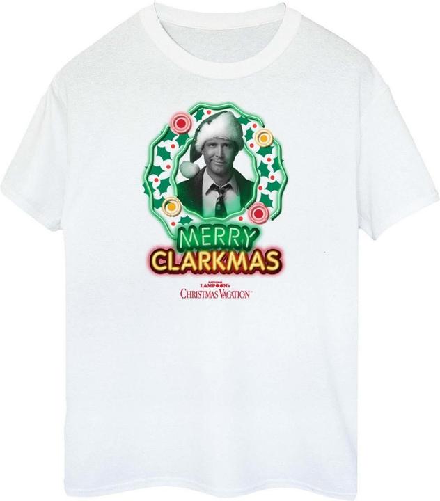 Image du produit National Lampoon´s Vacation T-shirt en coton Clarkmas Greyscale Femmes/Dames (S)