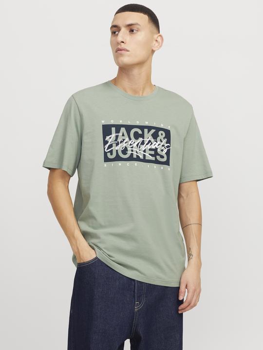 Immagine prodotto Jack & Jones Maglietta con logo a girocollo (M)