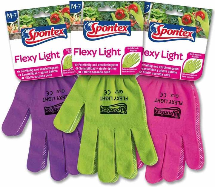 Produktbild Spontex Gartenhandschuhe, Farbe: sortiert, Grösse: 6, waschbar bis 40 °C (6)