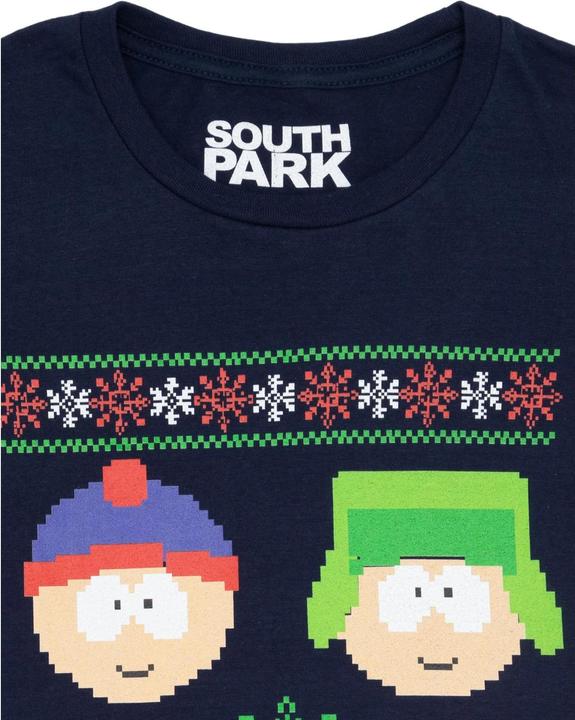Actual product image Ubisoft Mens Fair Isle Christmas T-Shirt (XL)
