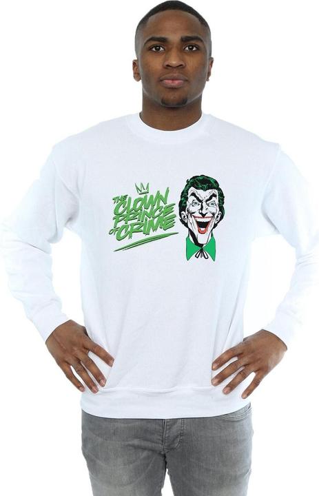 Actual product image Mens Batman Joker The Clown Prince Of Crime Cotton Sweatshirt (3XL)
