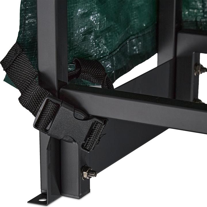 Actual product image Relaxdays Firewood rack