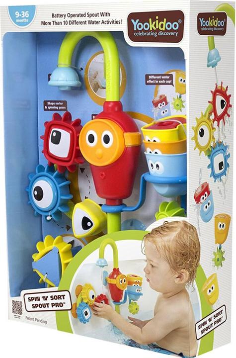 Actual product image Yookidoo Spin 'N' Sort Spout Pro
