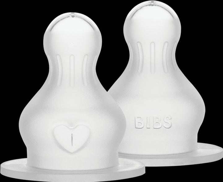 Produktbild Bibs Flaschensauger Silicone Medium Flow 2 Stück
