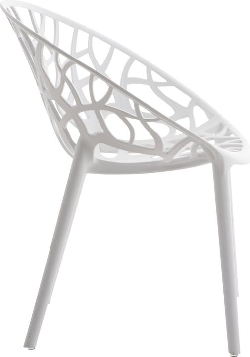 Actual product image CLP Set of 4 Hope Chair, white