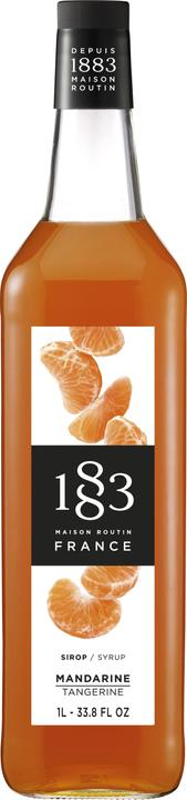 Actual product image 1883 Mandarin syrup 1l 0%