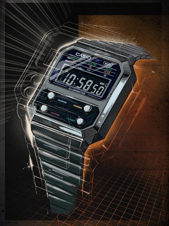 Produktbild Casio Vintage (Digitaluhr, 33 mm)