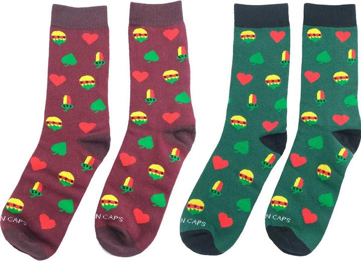 Image du produit Bavarian Caps Tête de mouton pack de 2 chaussettes (lot de 2, 41 - 46)