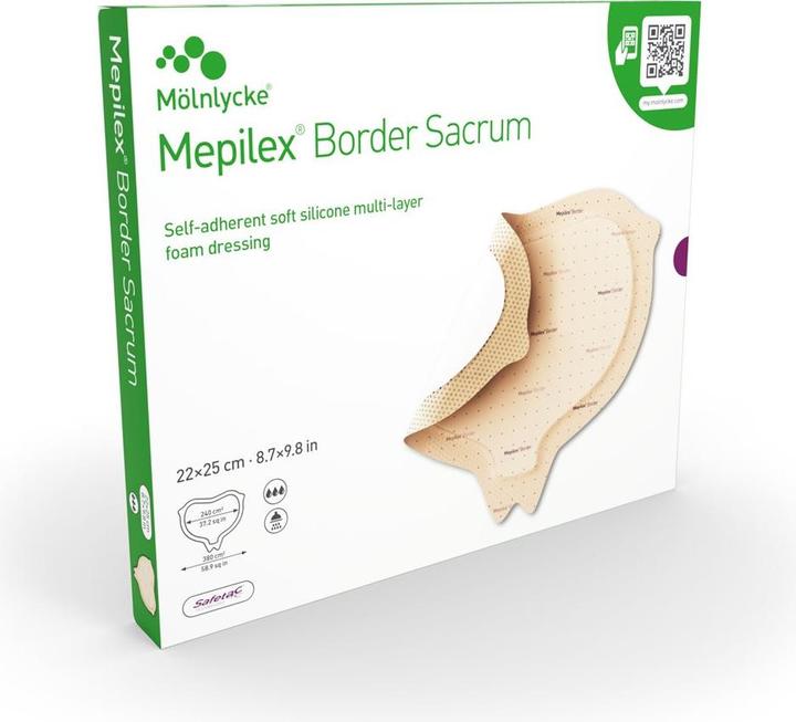 Image du produit Mepilex Border Sacrum 22x25cm 282460 (5 x)