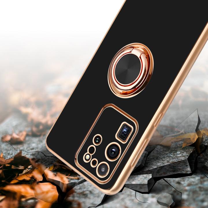 Immagine prodotto Cadorabo Custodia per Samsung Galaxy S20 ULTRA in TPU con protezione per la fotocamera e anello Stile LM089 (Samsung Galaxy S20 Ultra)
