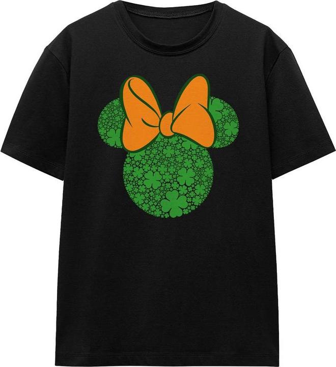 Immagine prodotto Disney Shamrock Ears Maglietta Giorno di San Patrizio Topolina Adulto Unisex (S)