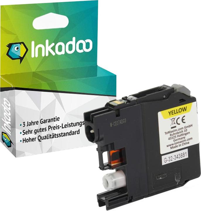Produktbild Inkadoo Kompatibel zu Brother LC-221 (Y)