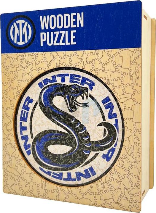 Iconic FC Inter Mailand - Logo mit Schlange - Holz Puzzle Grösse M (270 Teile) (270 Teile)
