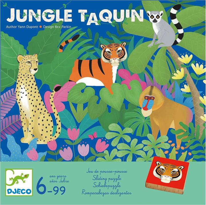 Actual product image Djeco Jungle Taquin