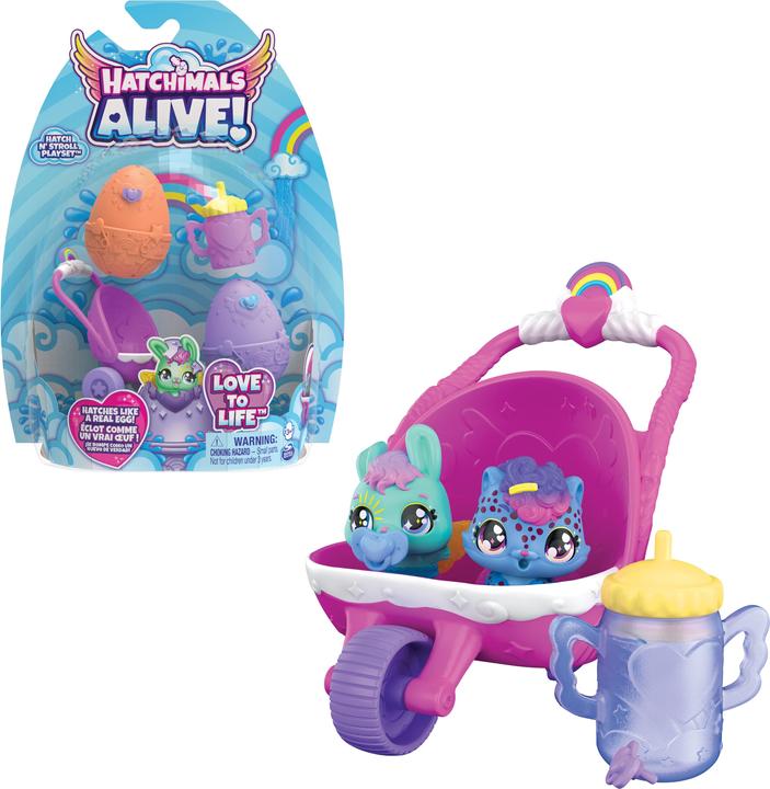 Produktbild Hatchimals EGG COL FeatrNurturPckStrollerVer2 GML