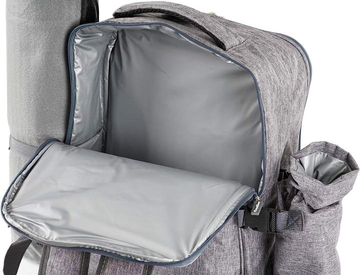 Immagine prodotto CampFeuer Zaino da picnic per 4 persone (grigio)