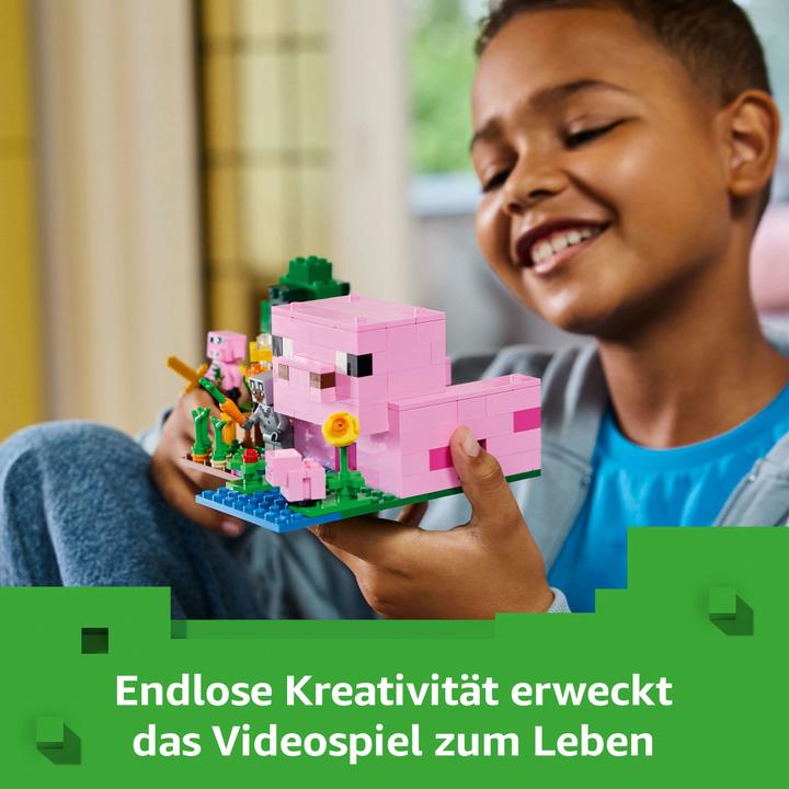 Image du produit LEGO Das Babyschwein-Haus (21268, LEGO Minecraft)