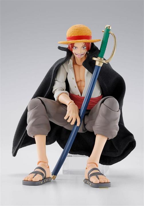 Actual product image Bandai One Piece S.H.Figuarts Actionfiguren 2er-Pack Shanks & Monkey D. Luffy Childhood Ver.