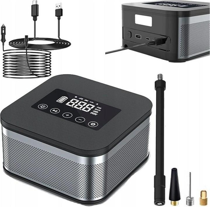 Actual product image FreedConn Przenośny kompresor T2300-2 akumulatorowy (10 bar, 0 l)