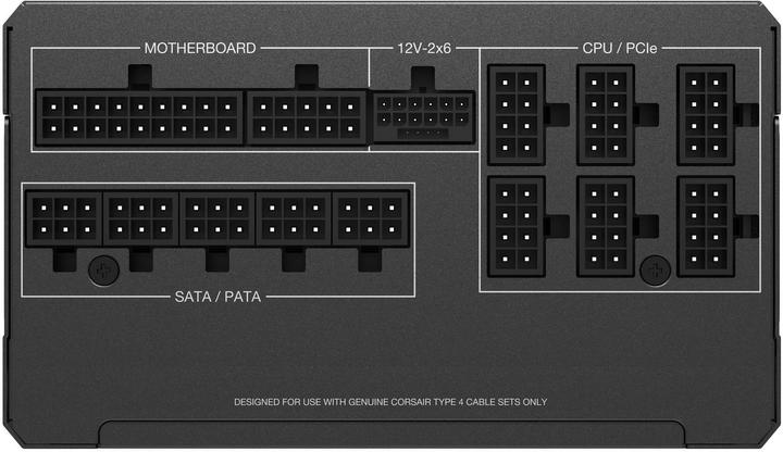 Actual product image Corsair RM1000x (1000 W)