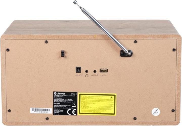 Produktbild Denver MDA-525 (DAB+, UKW, FM, Bluetooth)