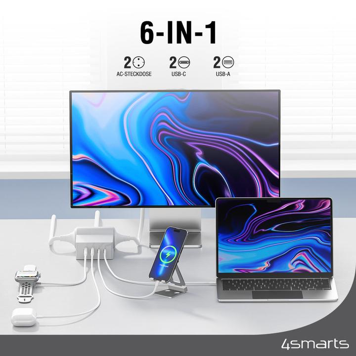 Immagine prodotto 4smarts Ciabatta USB-C/A Desk (65 W)