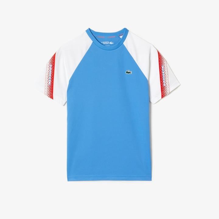 Image du produit Lacoste T-shirt homme SPORT avec bande logo (XL)
