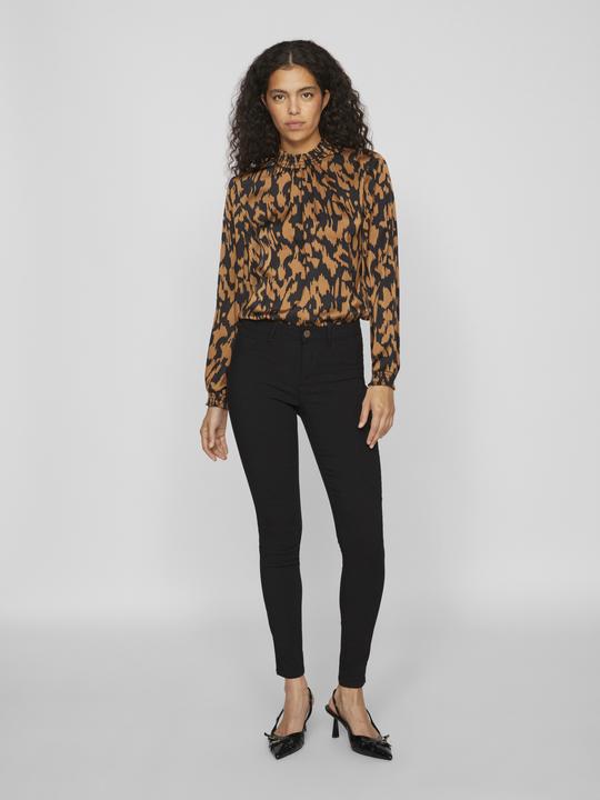 Actual product image Vila High Neck Top with Long Sleeves (38)