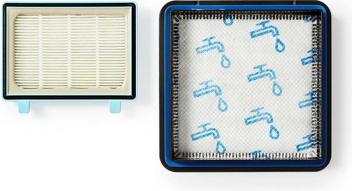 Actual product image Nedis HEPA Filter Set Replacement for: Philips FC8010/01 / FC9331/09 / FC9332/09 Black/White White/Black