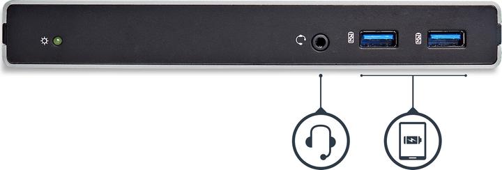 Image du produit StarTech Station d'accueil pour ordinateur portable USB 3.0 (USB-B, 5 Ports)