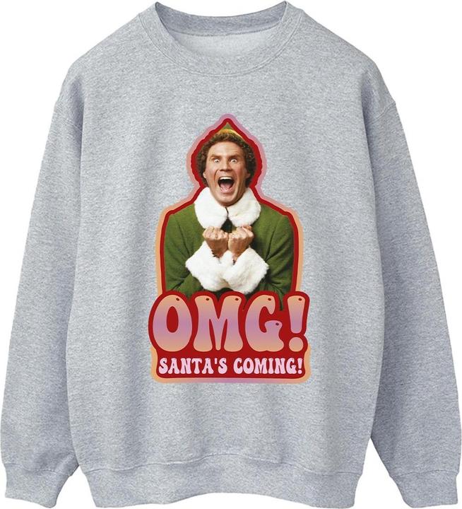 Elf Santa's Coming Sweatshirt (3XL)