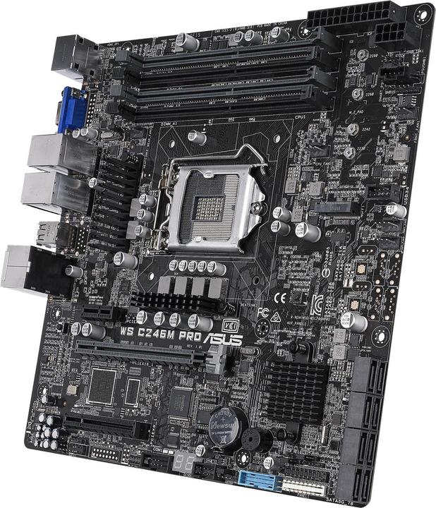 Productafbeelding ASUS C246M PRO (LGA 1151, Intel C246, mATX)