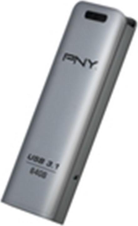 Actual product image PNY Elite Steel 3.1 (64 GB, USB-A, USB 3.1)