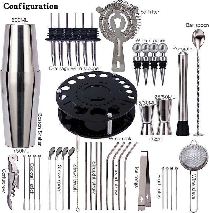 Actual product image CKductpro Bartender set (Cocktail set)