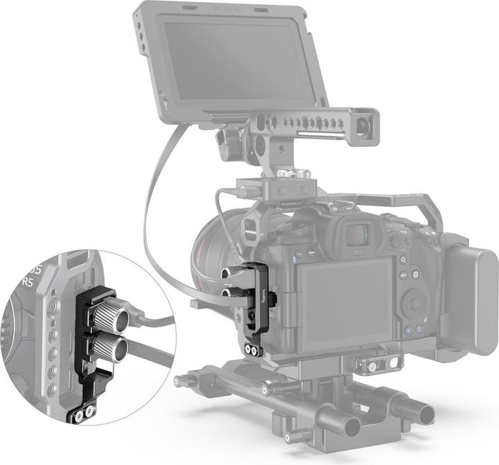 Produktbild SmallRig HDMI und USB-C Cable Clamp für EOS R5 und R6 Cage - 2981 (Kabel)