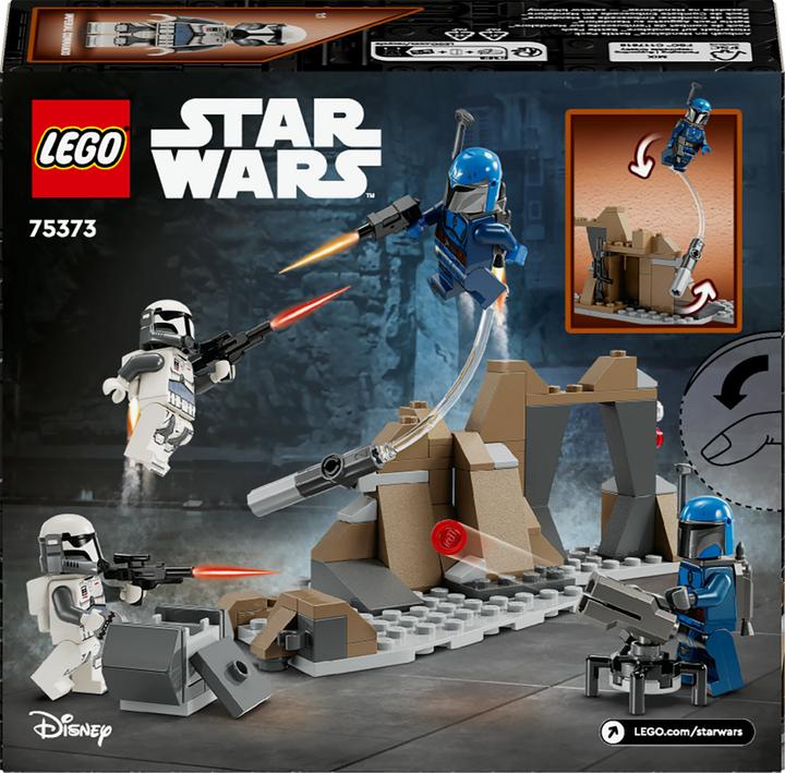 Actual product image LEGO Ambush on Mandalore Battle Pack (75373, LEGO Star Wars)