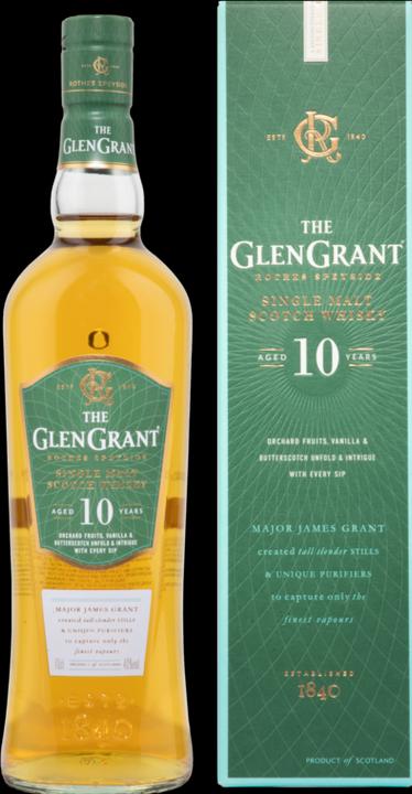 Image du produit Glen Grant 10 ans (Single Malt, Scotch Whisky, 1 x 70 cl)