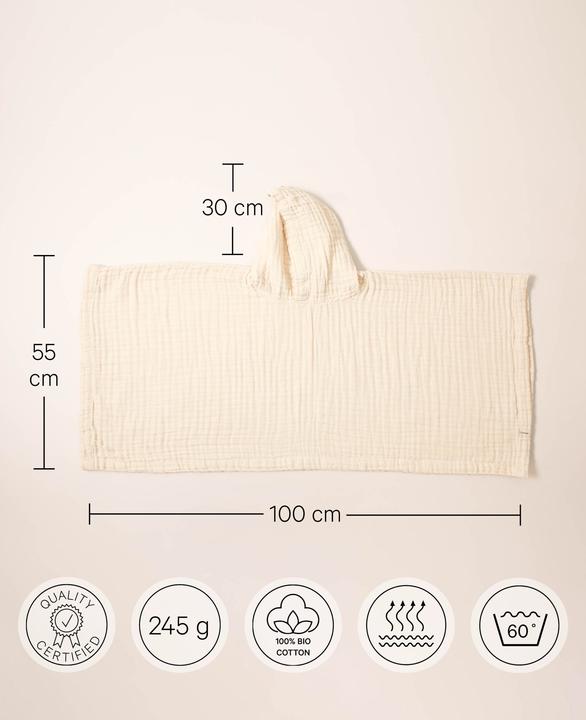 Actual product image Esmée Children Bathrobe, Poncho (86, 92)
