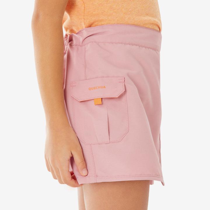 Actual product image Quechua Hosenrock Kleinkinder Gr. 92–116 Wandern MH100 rosa (92, 94, 96, 98, 102, 104, 106, 110, 116, 95 A, 115 A, 105 A, 100 A)
