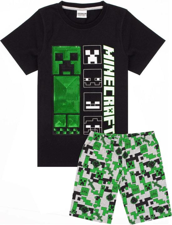 Produktbild Minecraft Schlafanzug Mit Shorts Jungen (140)