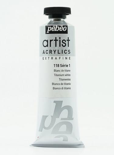 Immagine prodotto Pebeo Artist Acrylics extrafine (Bianco di titanio, 37 ml)