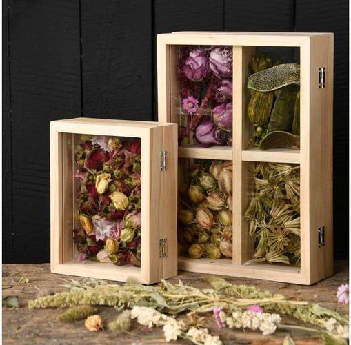 Image du produit Esschert Design Cadre photo double face 22 x 30 cm, marron