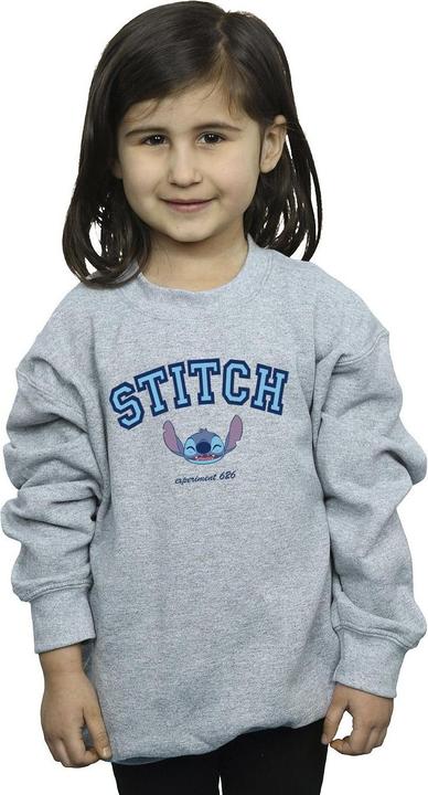 Produktbild Disney Lilo And Stitch Collegial Sweatshirt Mädchen (140, 146)