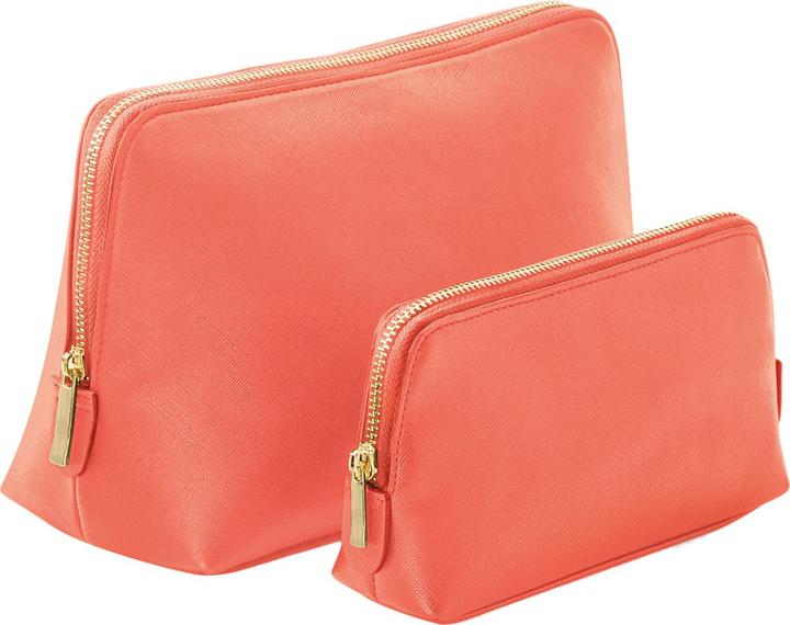 Actual product image Bagbase Boutique Leather-Look PU Toiletry Bag